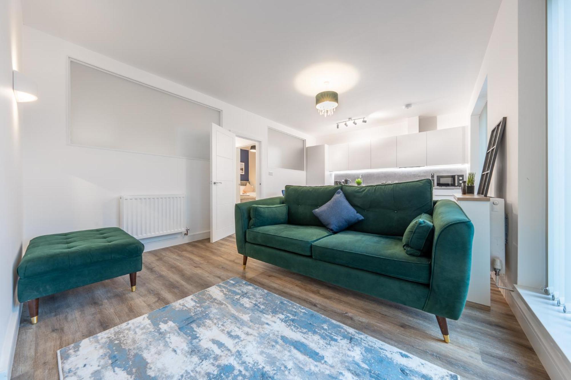 Appartement The Hertfordshire Hideaway - Entire - Free Parking - 2 Bedroom 2 Bathroom - 20minutes Into London Potters Bar